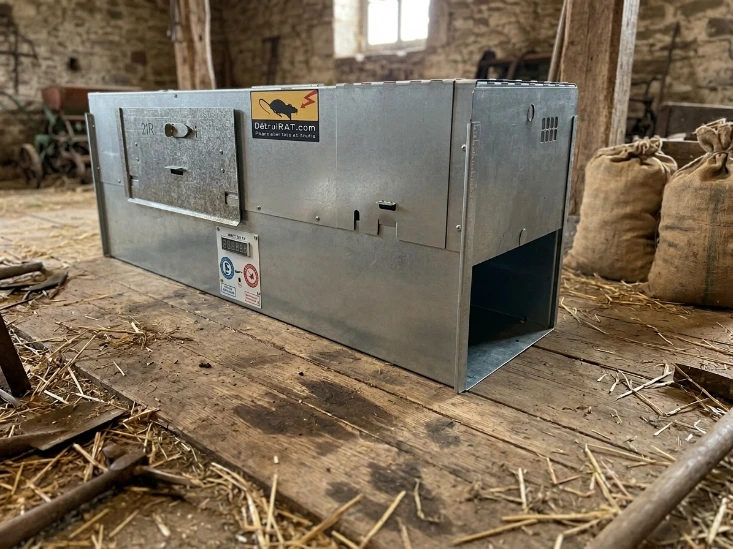 Automatische rattenval DétruiRAT® Maxi-Vangsten 6000 V