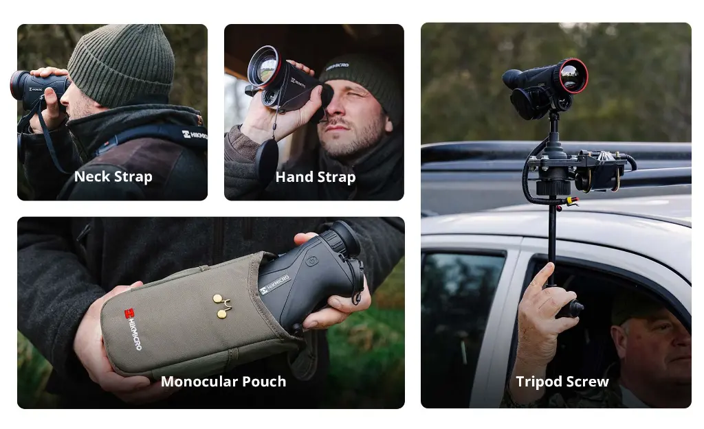 HIKMICRO_Thermal-Monocular_CONDOR-2.0_multiple-carrying-ways_hand-strap-neck-strap-tripod-screw-monocular-pouch_PC.webp