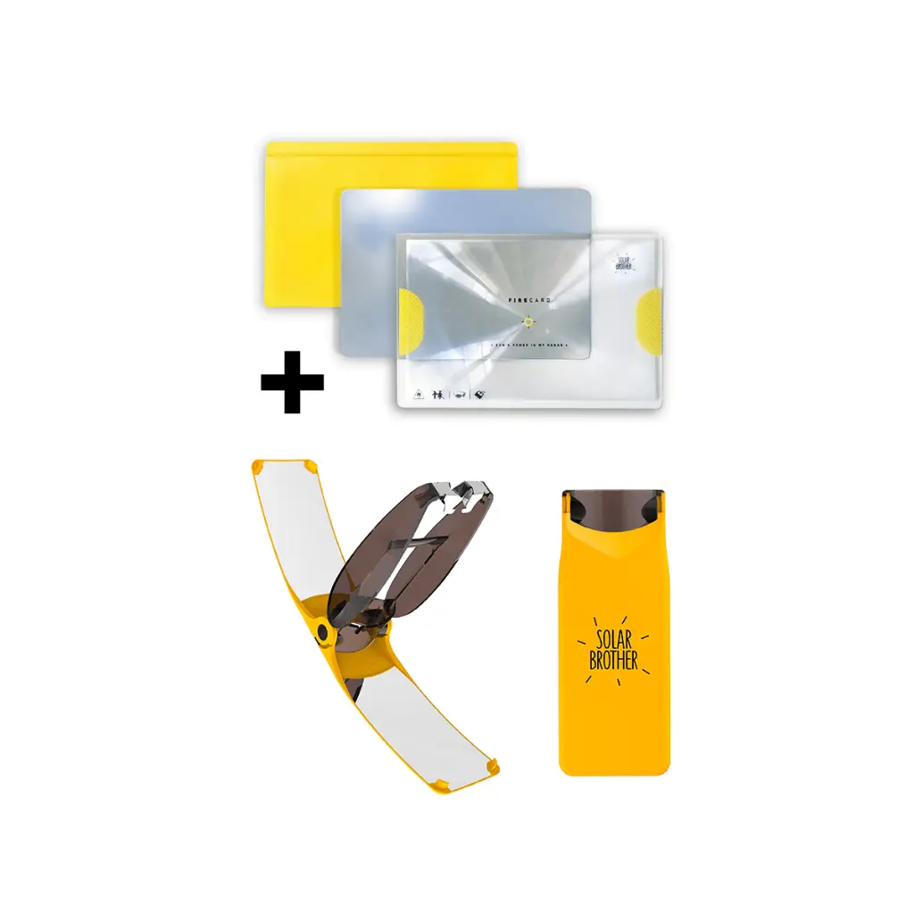 [AU-OU-PB] SunCase Gear Adventure Solar Lighter Pack + 1 Adventure Kit