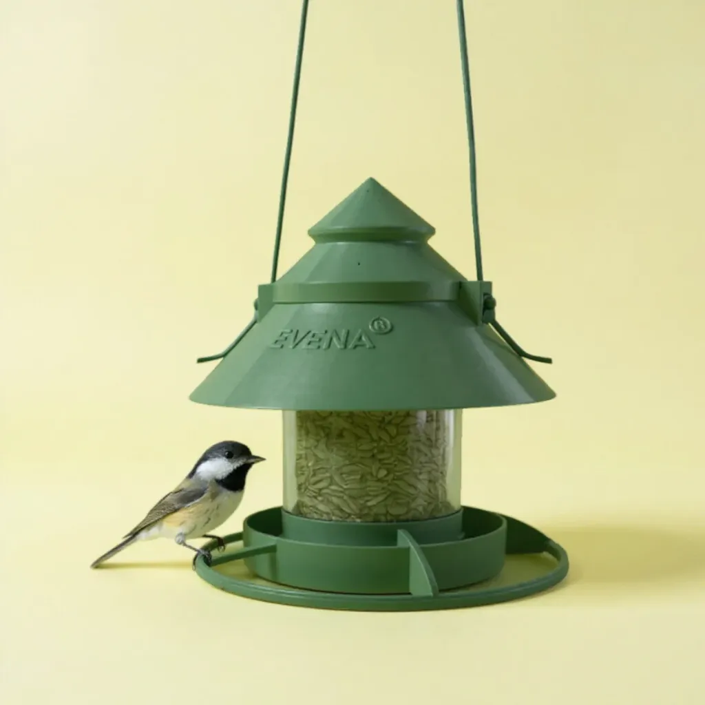 [AT-MA-SU] Buitenvoederhuis voor Wilde Vogels - Robuust en Esthetisch