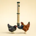 Mangeoire pour poules anti-gaspillage et anti-nuisibles